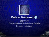 La Policía Nacional de España activa su sistema de alertas a través de Twitter