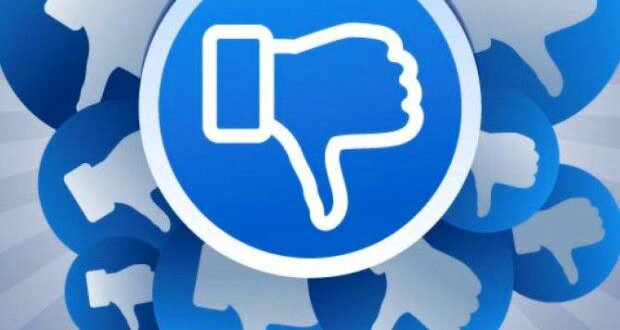 no me gusta Facebook